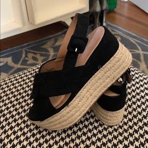 Asos Woman’s flatform platform espadrille sandals